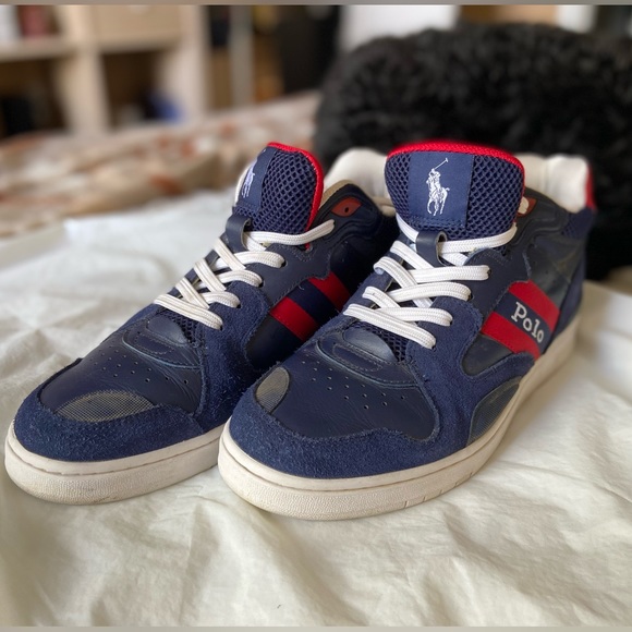 Polo Ralph Lauren Court Mid Pro Sneaker - Picture 4 of 7